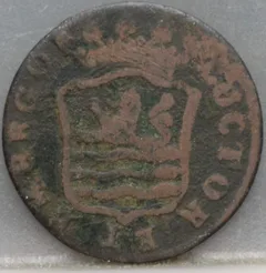 Duit 1794 Zeeland achterzijde