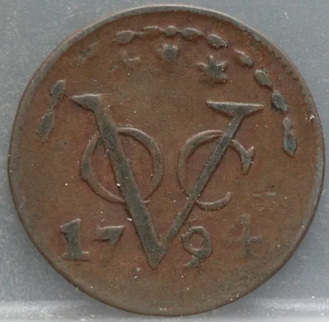 Duit 1794 Zeeland VOC