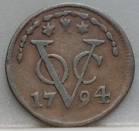 Duit 1794 Zeeland VOC