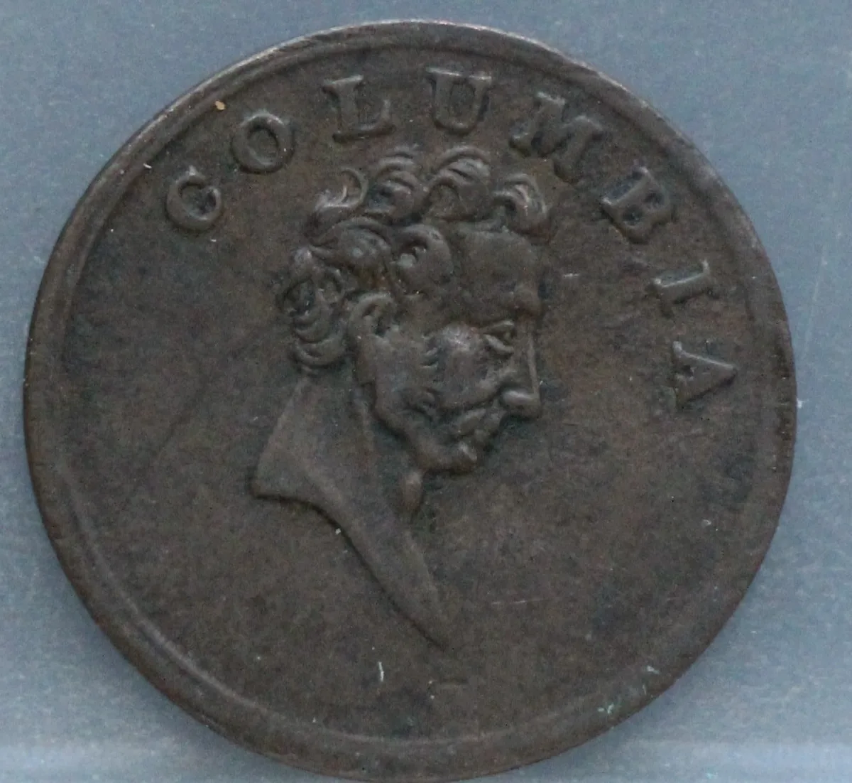 Farthing Token 1820-1830 Columbia Canada voorzijde