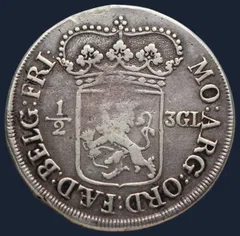 1/2 3 gulden 1696 Friesland