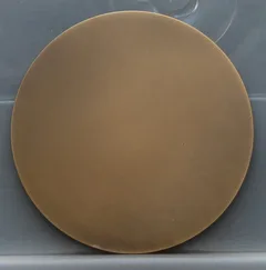 Geboorteplaquette Prinses Beatrix 1938 — Brons achterzijde