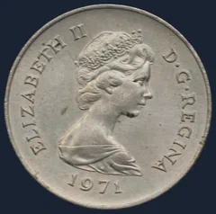Gibraltar 25 New Pence 1971
