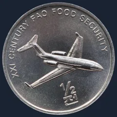½ Chon 2002 Noord-Korea FAO Jet airliner