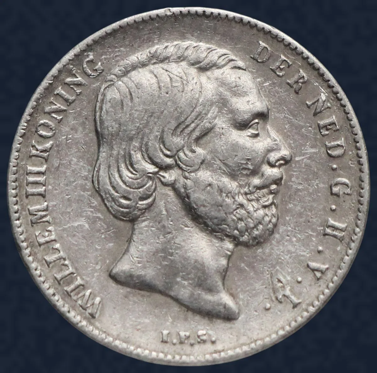 ½ Gulden 1863 Willem III Zilver