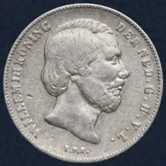 ½ Gulden 1864 Willem III
