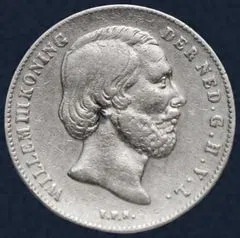 ½ Gulden 1866 Willem III