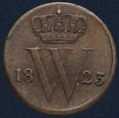 Halve Cent 1823 B