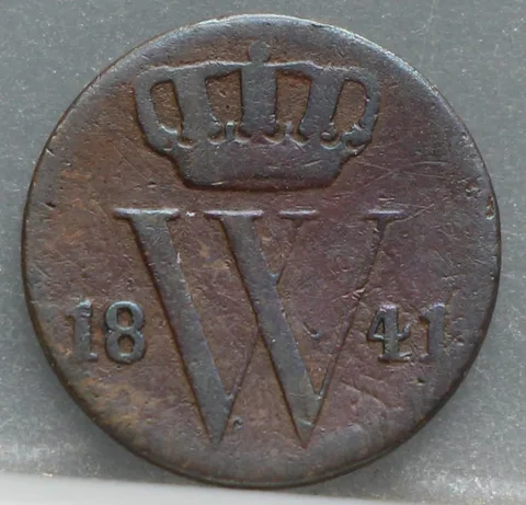 Halve Cent 1841