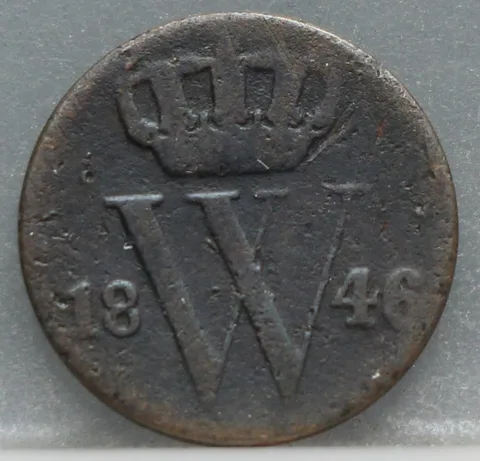 Halve Cent 1846