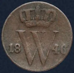 Halve Cent 1846
