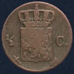 Halve Cent 1846