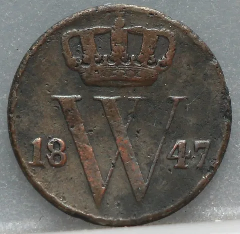 Halve Cent 1847