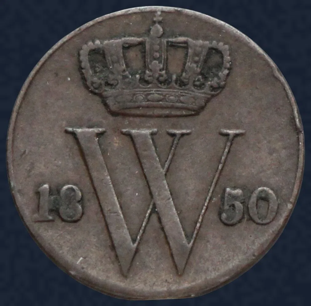 Halve Cent 1850