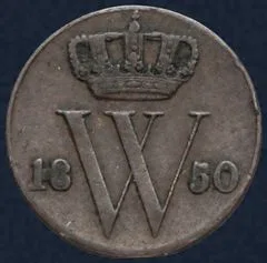 Halve Cent 1850