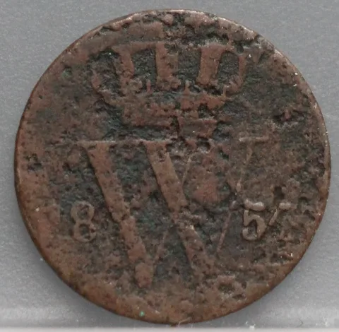 Halve Cent 1854