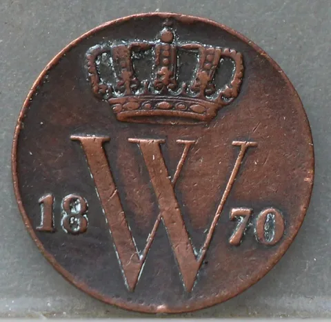 Halve Cent 1870 - Koper