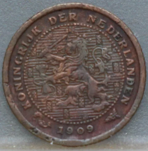 Halve Cent 1909