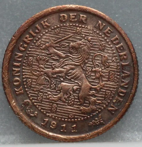 Halve Cent 1911
