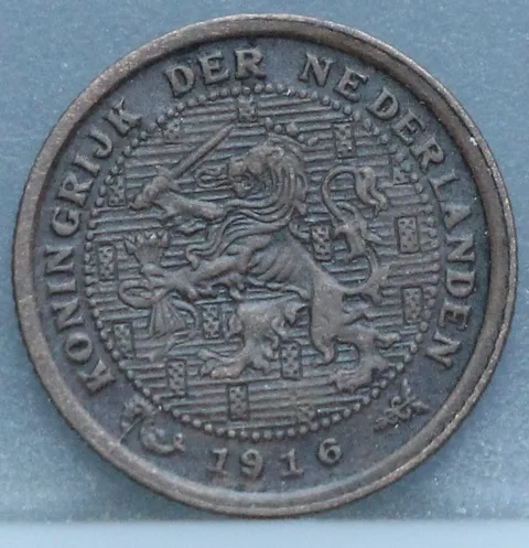 Halve Cent 1916