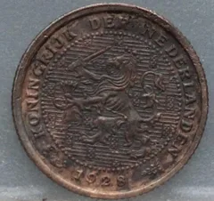 Halve Cent 1928 voorzijde, 1/2 cent