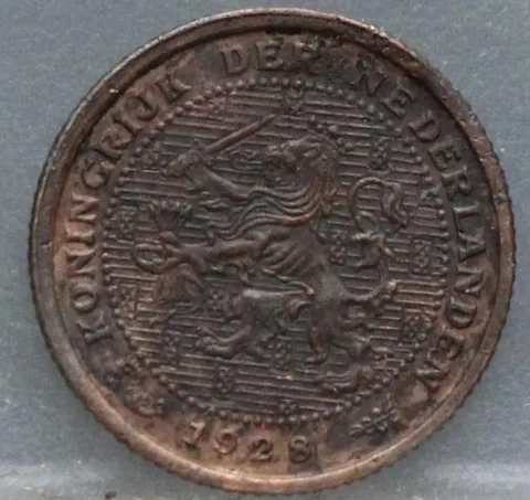 Halve Cent 1928