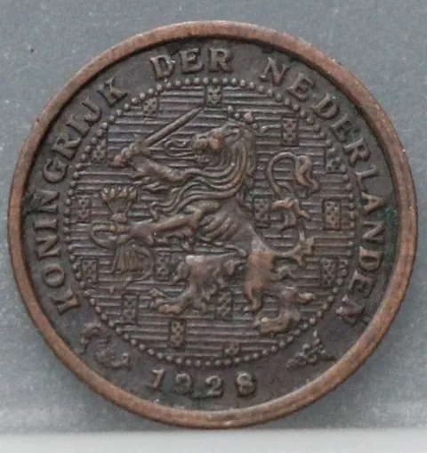 Halve Cent 1928