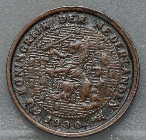 Halve Cent 1930