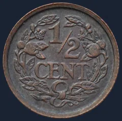 Halve Cent 1930