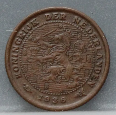 Halve Cent 1936
