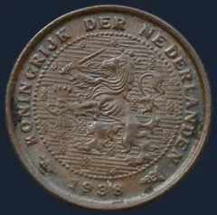 Halve Cent 1938