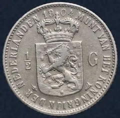 Halve gulden 1904