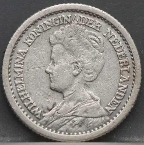 Halve gulden 1910 - 1/2 gulden 1910 Wilhelmina