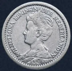 Halve gulden 1910 - 1/2 gulden 1910 Wilhelmina