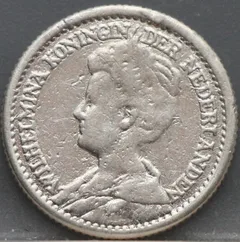 Halve gulden 1919 - 1/2 gulden 1919 Wilhelmina voorzijde
