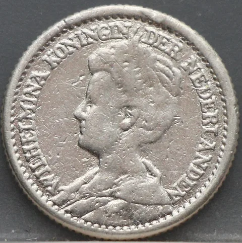 Halve gulden 1919 - 1/2 gulden 1919 Wilhelmina