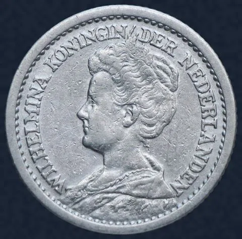 ½ gulden 1919 Wilhelmina