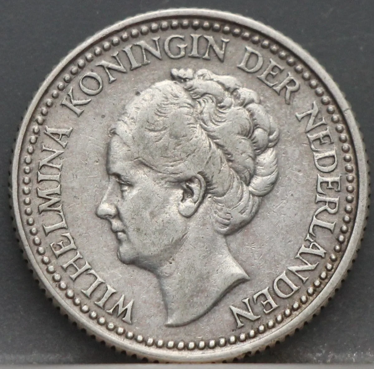Halve gulden 1921 - 1/2 gulden 1921 Wilhelmina voorzijde