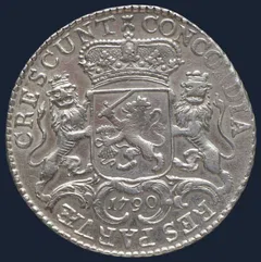 1/2 Zilveren Rijder (Dukaton) 1790 Zeeland
