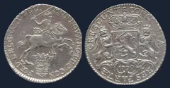 1/2 Zilveren Rijder (Dukaton) 1790 Zeeland