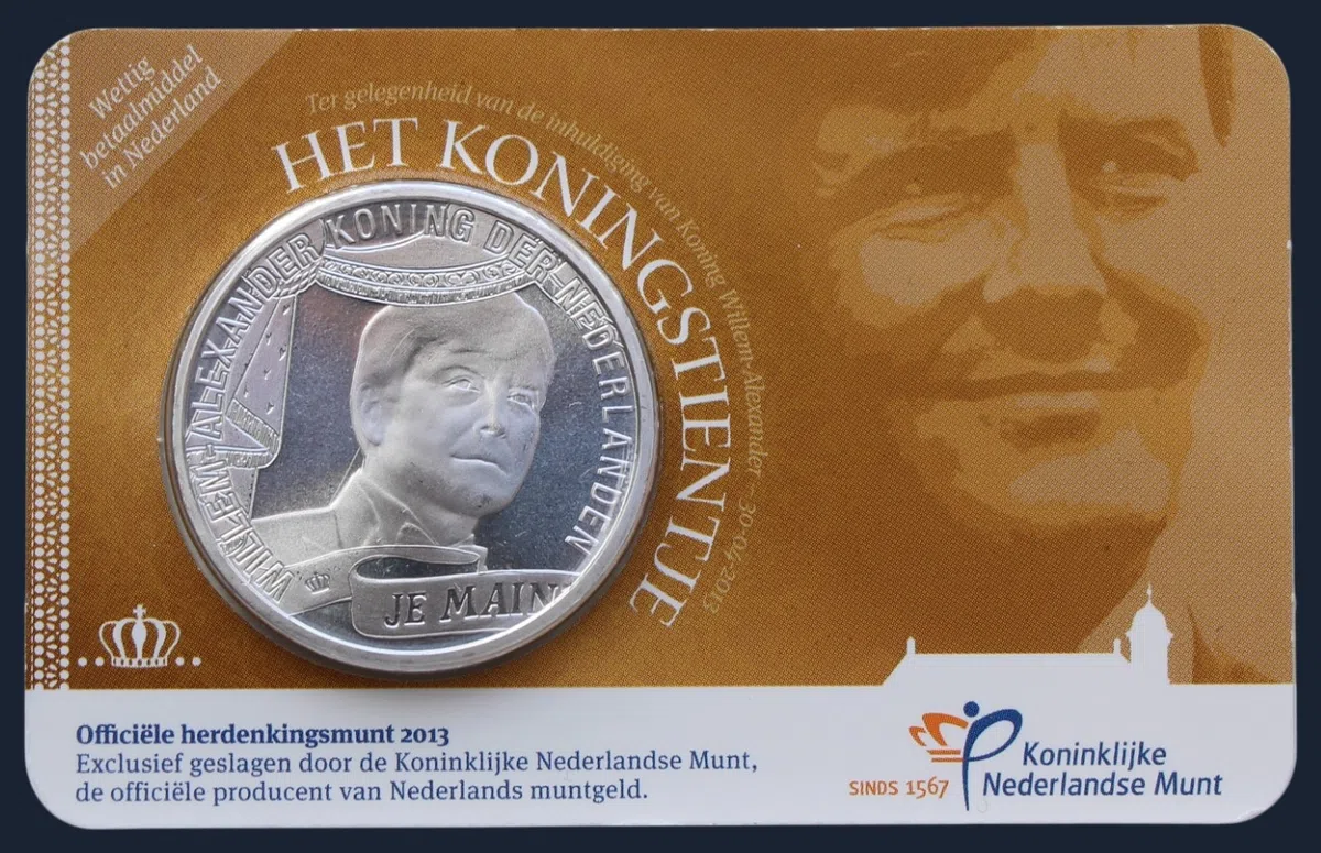 Nederland 10 euro 2013 coincard Kroning Willem-Alexander