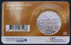 Nederland 10 euro 2013 coincard Kroning Willem-Alexander