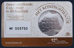 Nederland 10 euro 2013 Kroning Willem-Alexander coincard BU