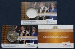 Nederland 2 euro 2014 Koningsdubbelportret coincard