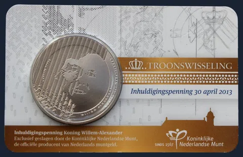 Nederland 2013 Inhuldiging Willem-Alexander Coincard