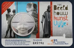 Nederland 5 euro 2012 Beeldhouwkunst coincard