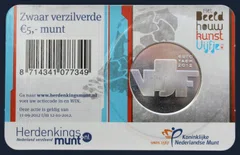Nederland 5 euro 2012 Beeldhouwkunst coincard