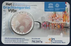 Nederland 5 euro 2012 coincard BU Grachtengordel Amsterdam