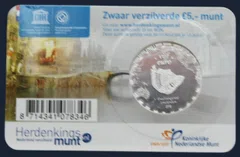 Nederland 5 euro 2012 coincard BU Grachtengordel Amsterdam
