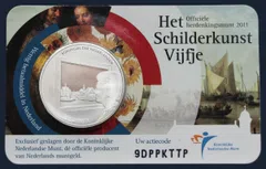 Nederland 5 euro 2014 coincard UNC 200 jaar Nederlandse Centrale Bank